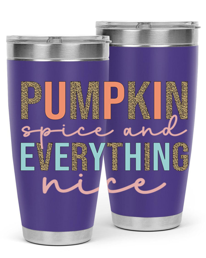 Pumpkin Spice And Everything Nice 533#- fall- Tumbler