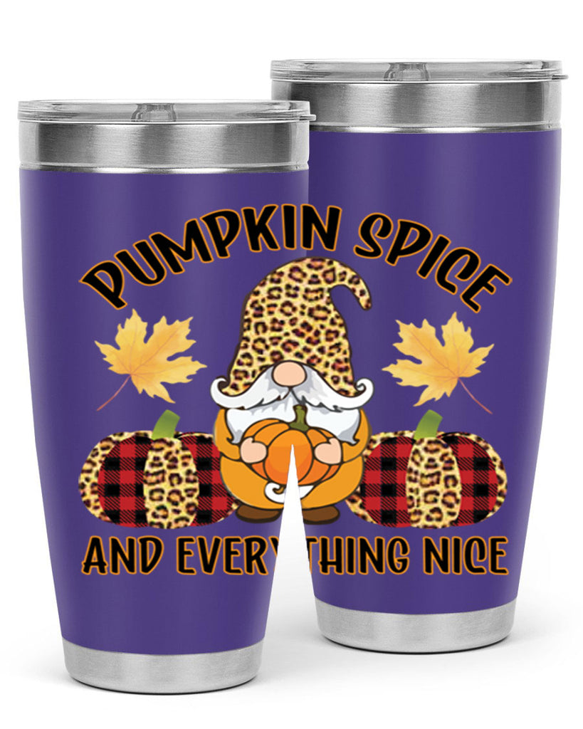 Pumpkin Spice and Everything Nice 534#- fall- Tumbler