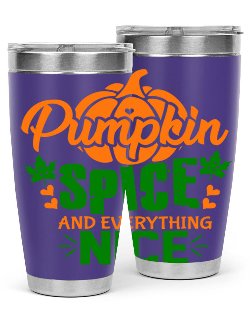 Pumpkin Spice and Everything Nice 538#- fall- Tumbler