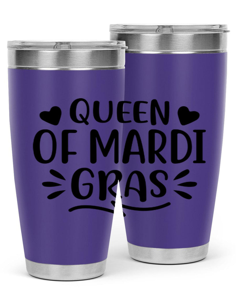 Queen Of Mardi Gras 133#- fashion- Cotton Tank