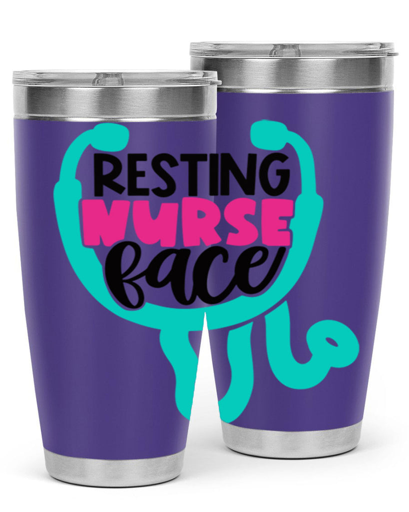 Resting Nurse Face Style Style 57#- nurse- tumbler