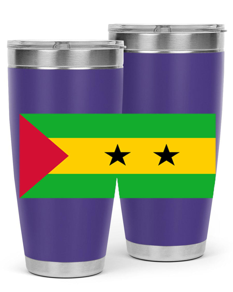 Sao Tome and Principe 47#- world flags- Tumbler
