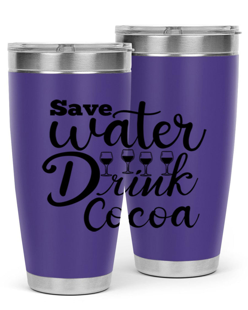 Save Water Drink Cocoa 353#- winter- Tumbler