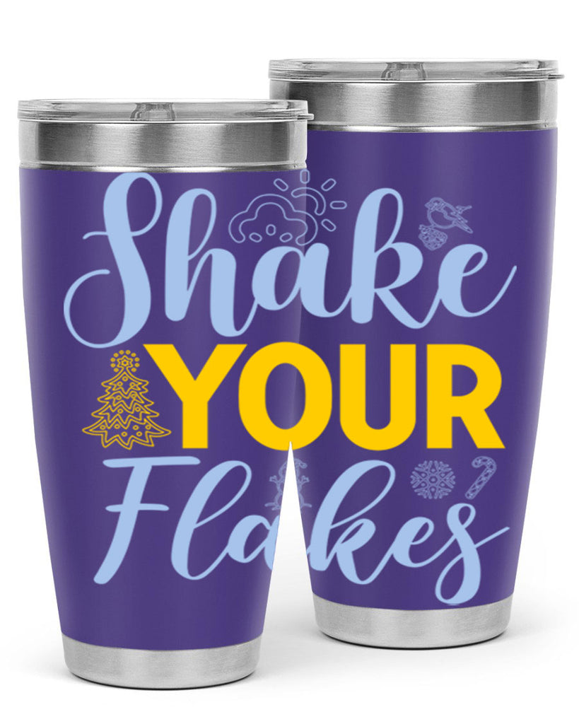 Shake your flakes361#- winter- Tumbler