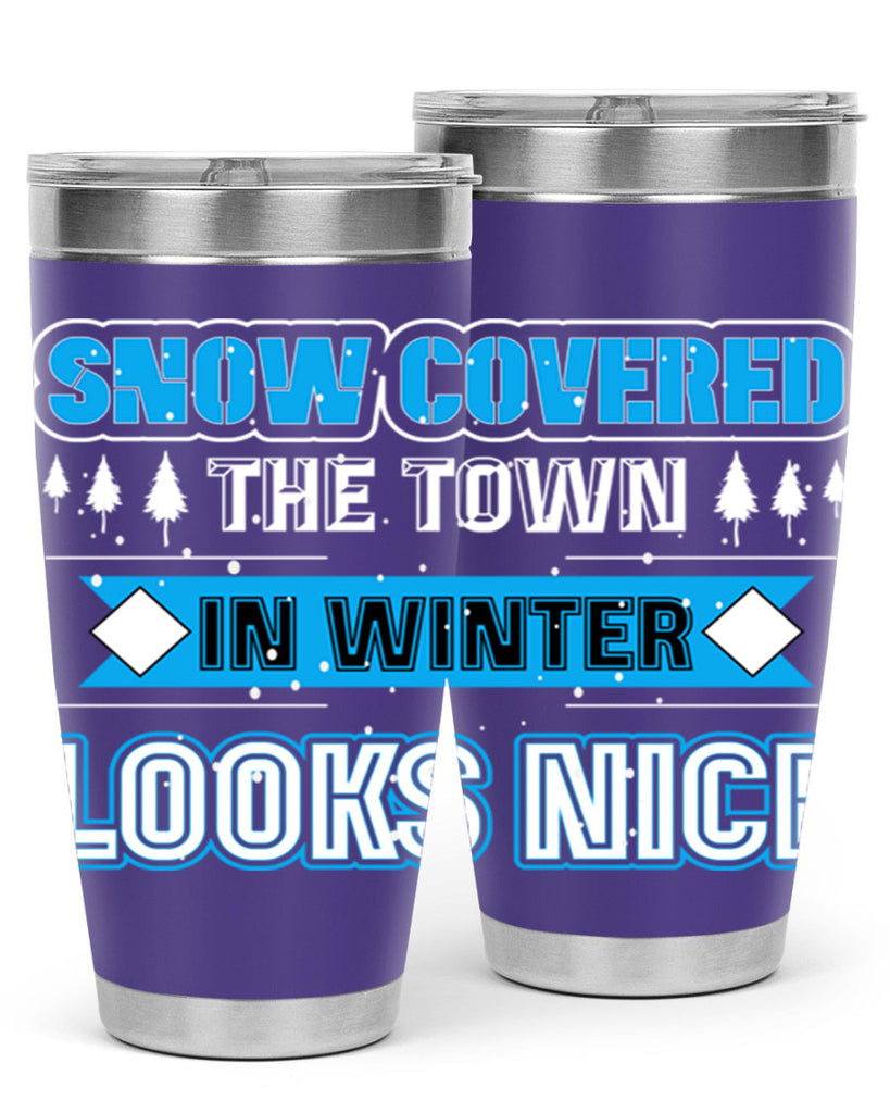 Snow Covered Winter 365#- winter- Tumbler