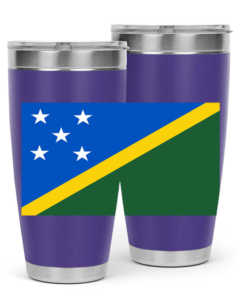 Solomon Islands 38#- world flags- Tumbler