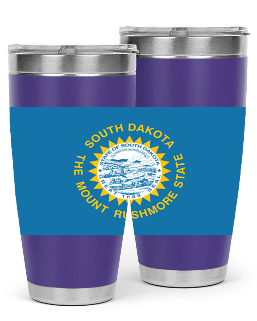 South Dakota 11#- Us Flags- Tumbler