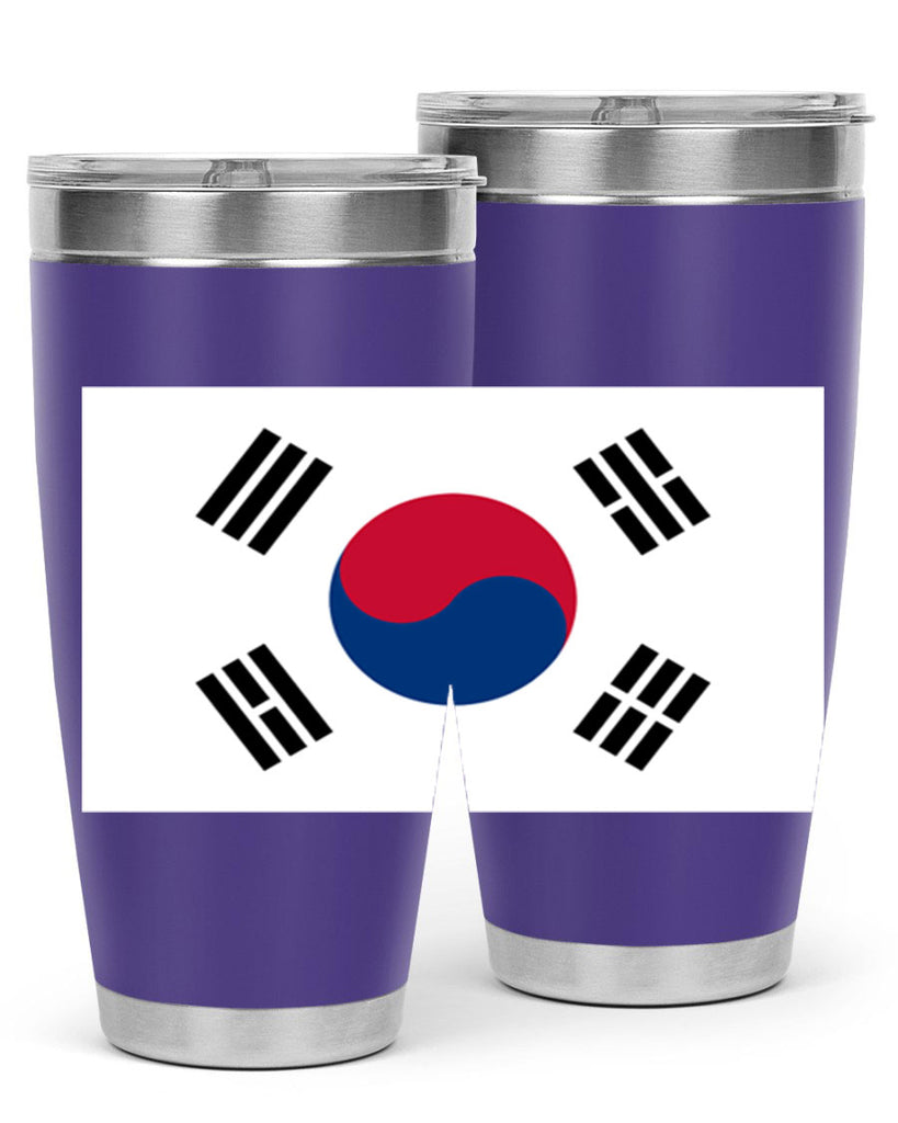 South Korea 35#- world flags- Tumbler