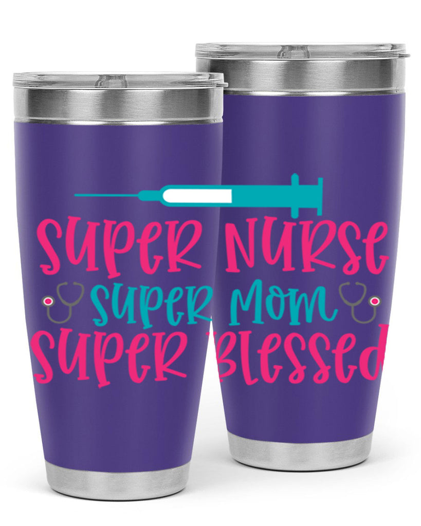Super Nurse Super Mom Style Style 24#- nurse- tumbler
