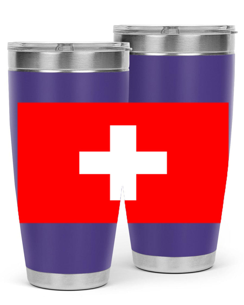Switzerland 28#- world flags- Tumbler
