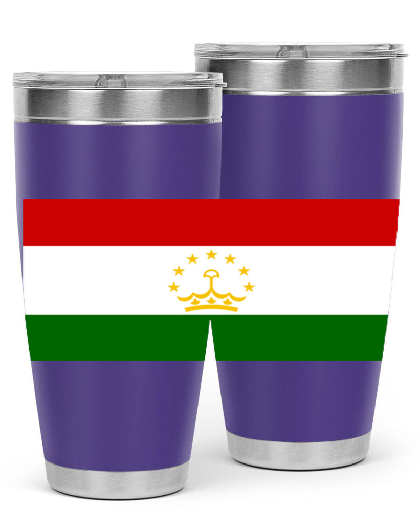Tajikistan 25#- world flags- Tumbler