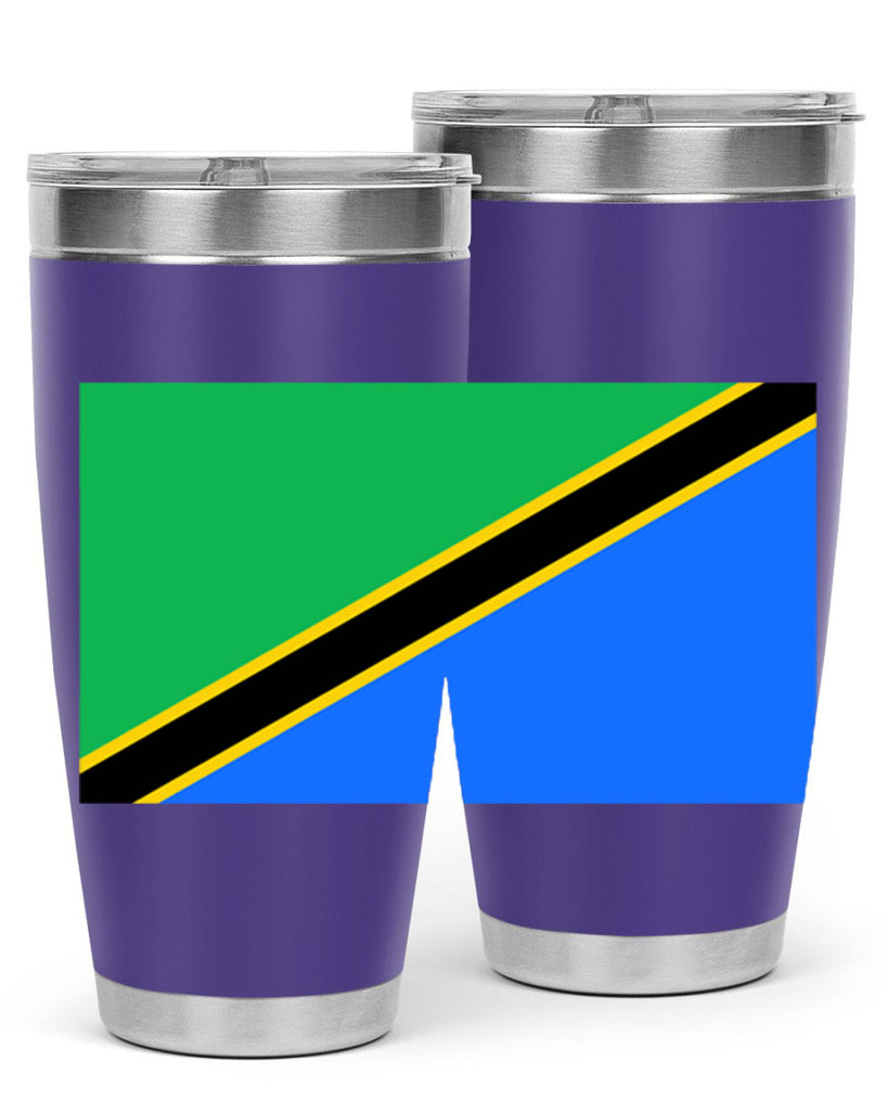 Tanzania 24#- world flags- Tumbler