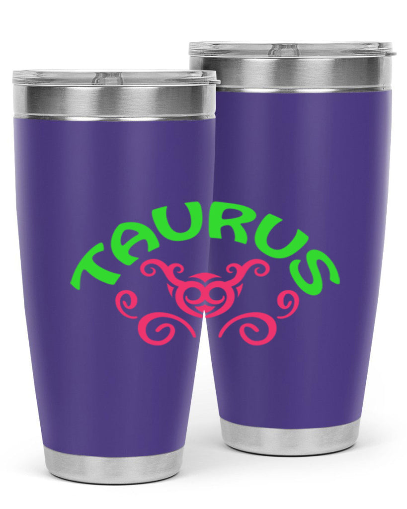 Taurus 493#- zodiac- Tumbler
