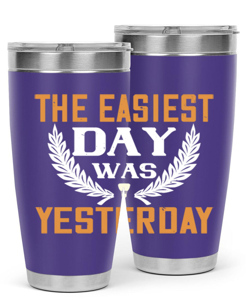 The easiest day was yesterday 1834#- badminton- Tumbler
