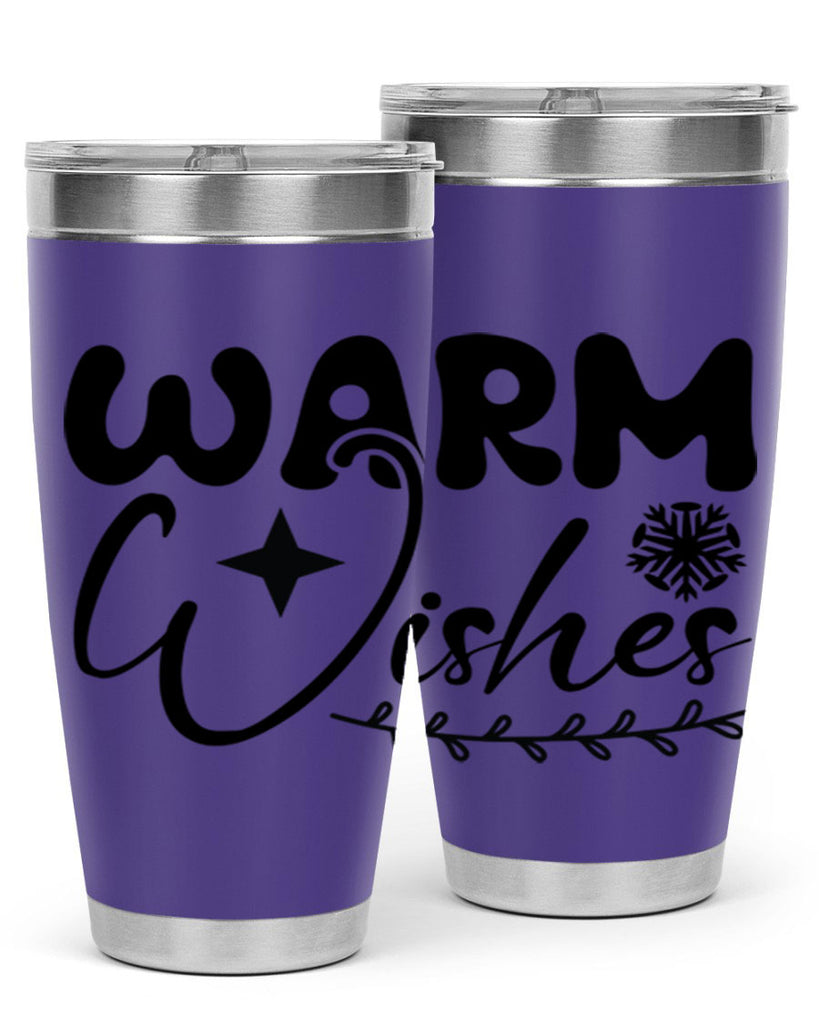 Warm wishes 467#- winter- Tumbler