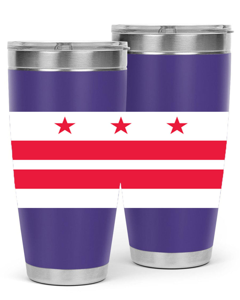 Washington DC 5#- Us Flags- Tumbler