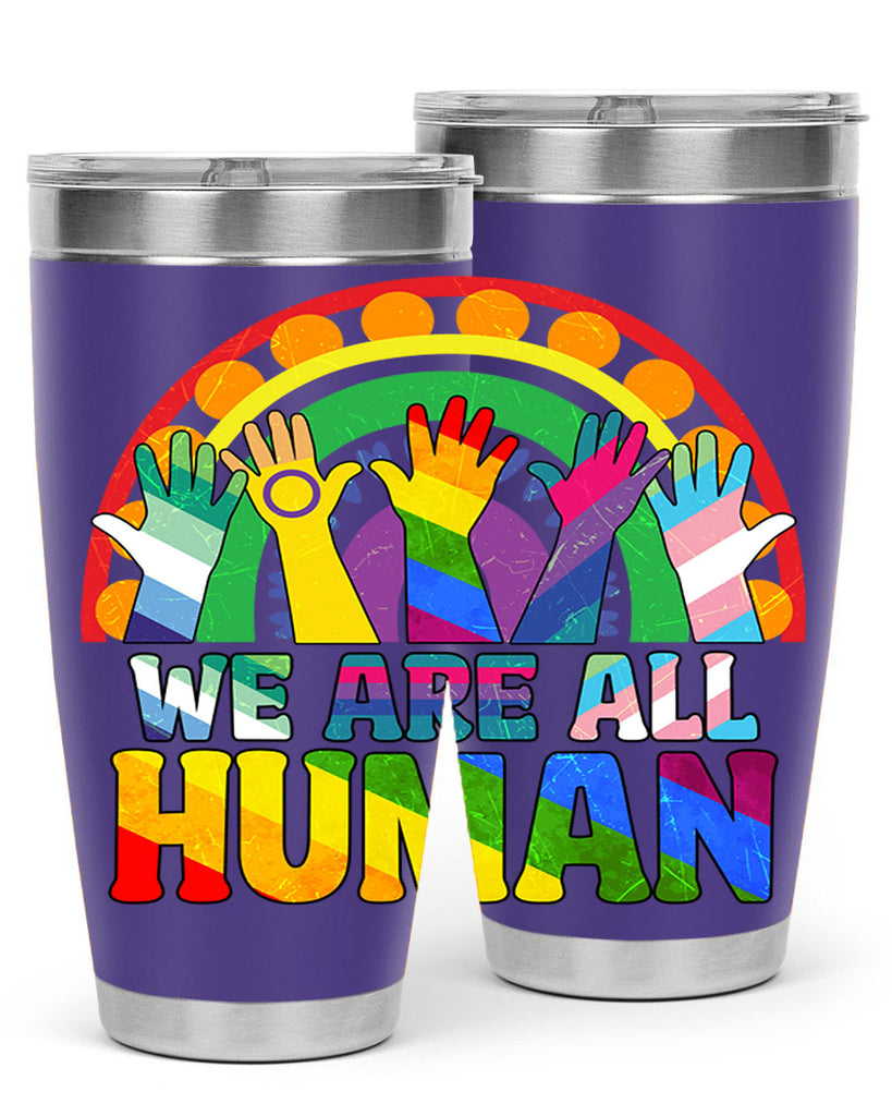 We Are All Human Pride Ally Rainbow Lgbt 25#- lgbt- Tumbler