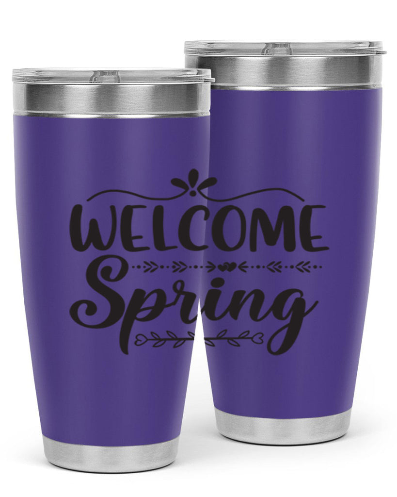 Welcome spring 576#- spring- Tumbler