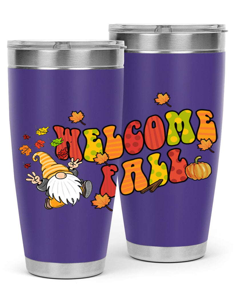 WelcomeFallGnome 637#- fall- Tumbler