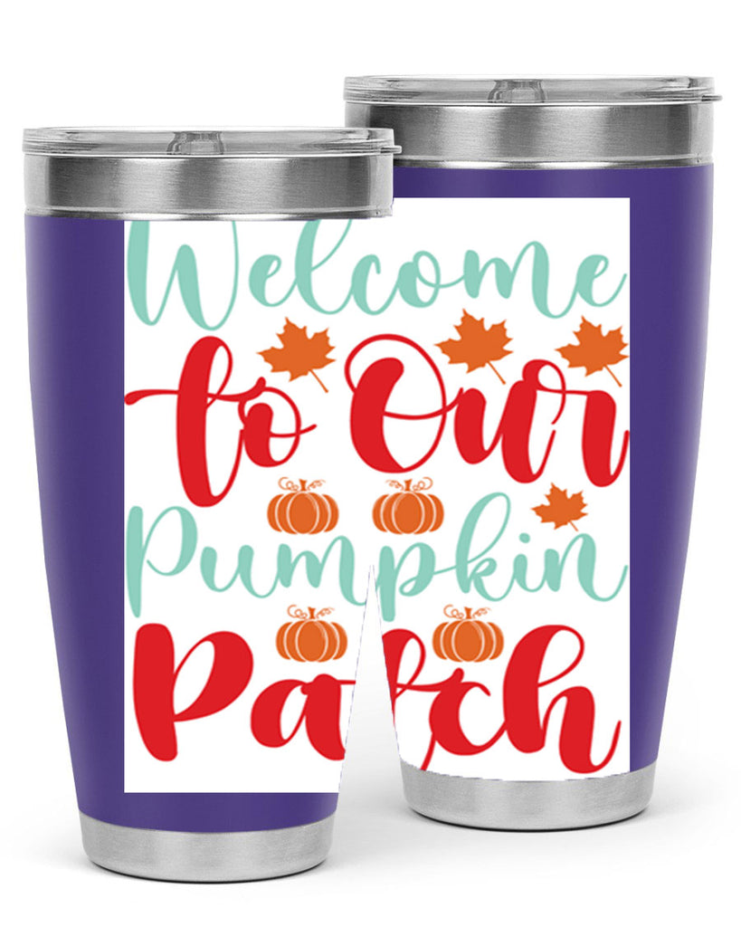 WelcometoOurPumpkinPatch 643#- fall- Tumbler