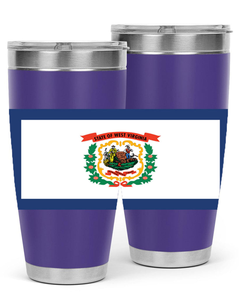 West Virginia 3#- stateflags- Tumbler