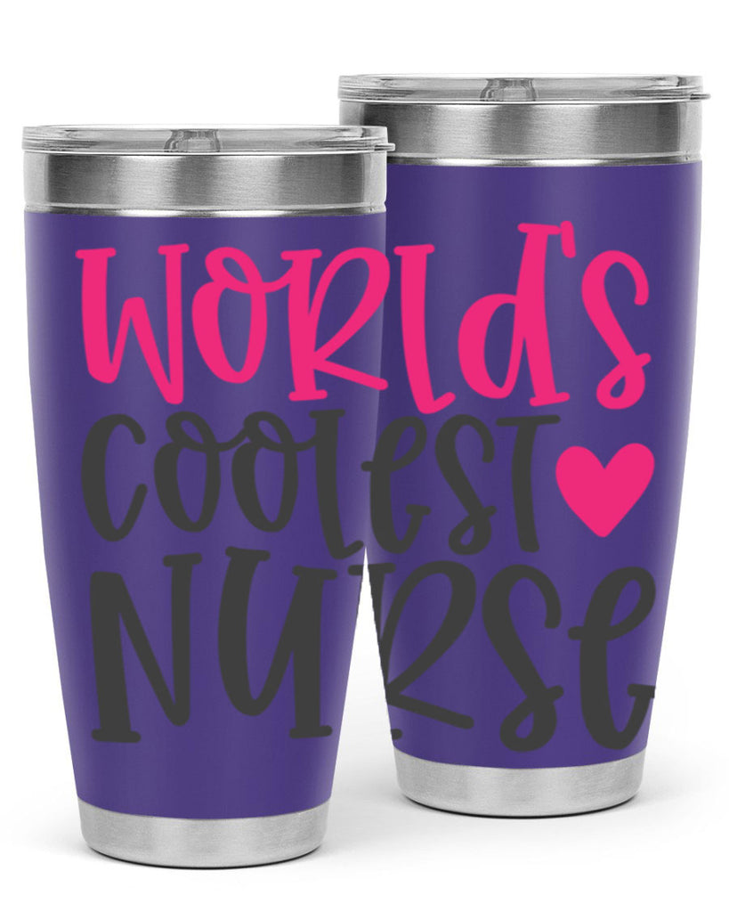 Worlds Coolest Nurse Style 342#- nurse- tumbler