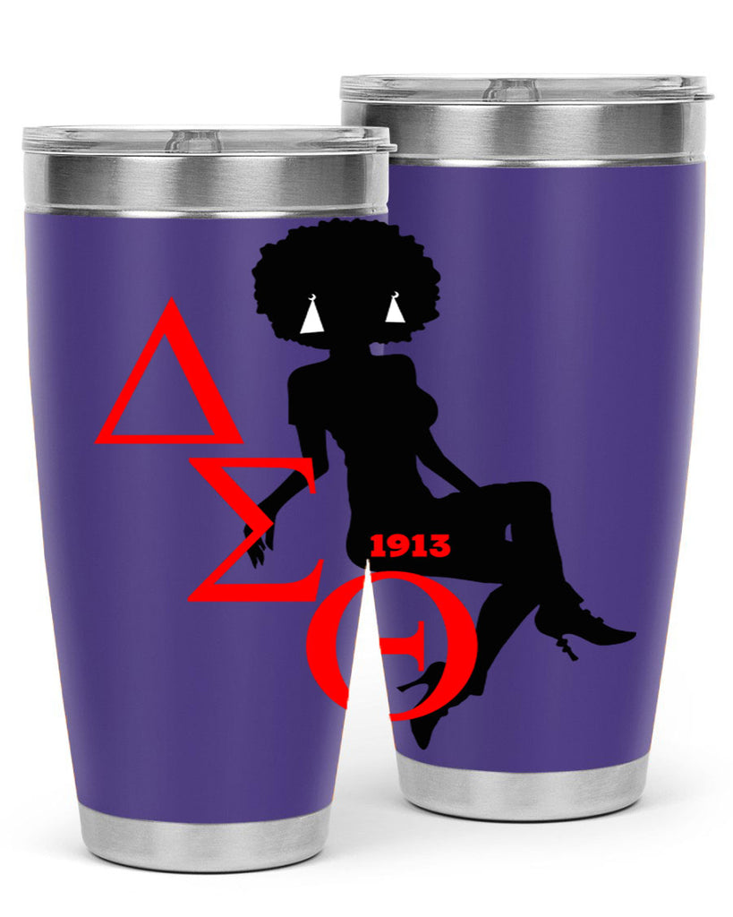 delta sigma theta 7#- black words phrases- Cotton Tank