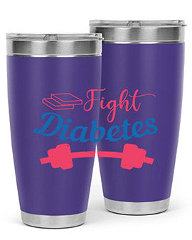 fight diabetes Style 38#- diabetes- Tumbler
