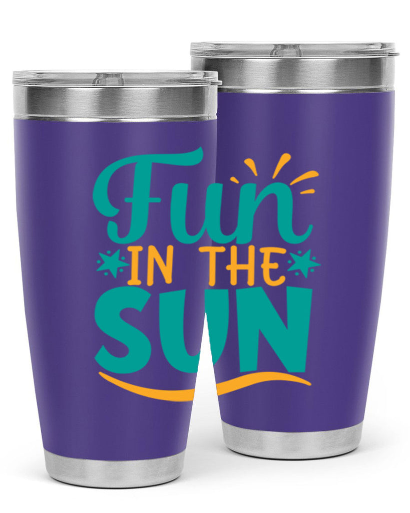 fun in the sun Style 103#- summer- Tumbler