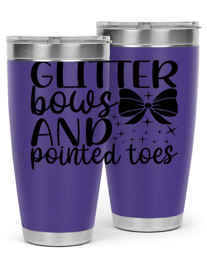 glitter bows and pointed toes44#- ballet- Tumbler