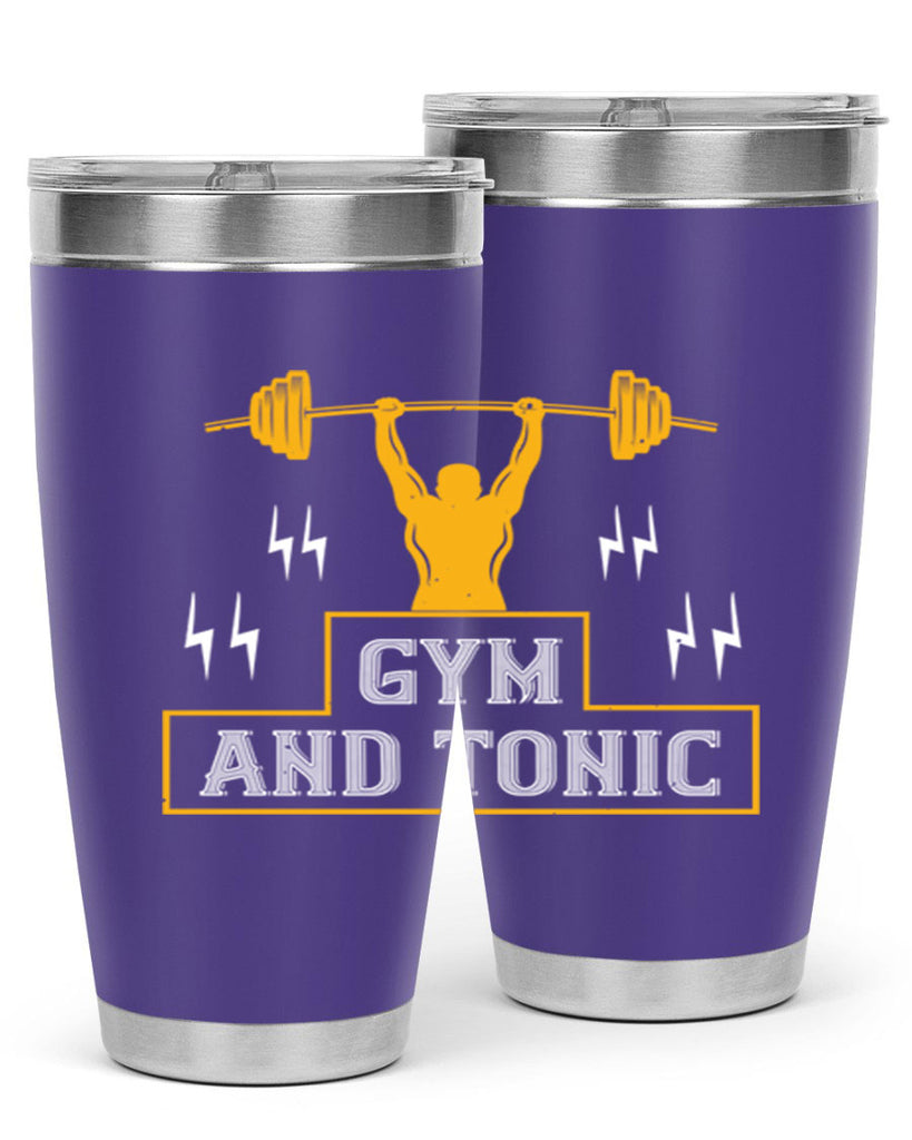 gym and tonic 100#- gym- Tumbler