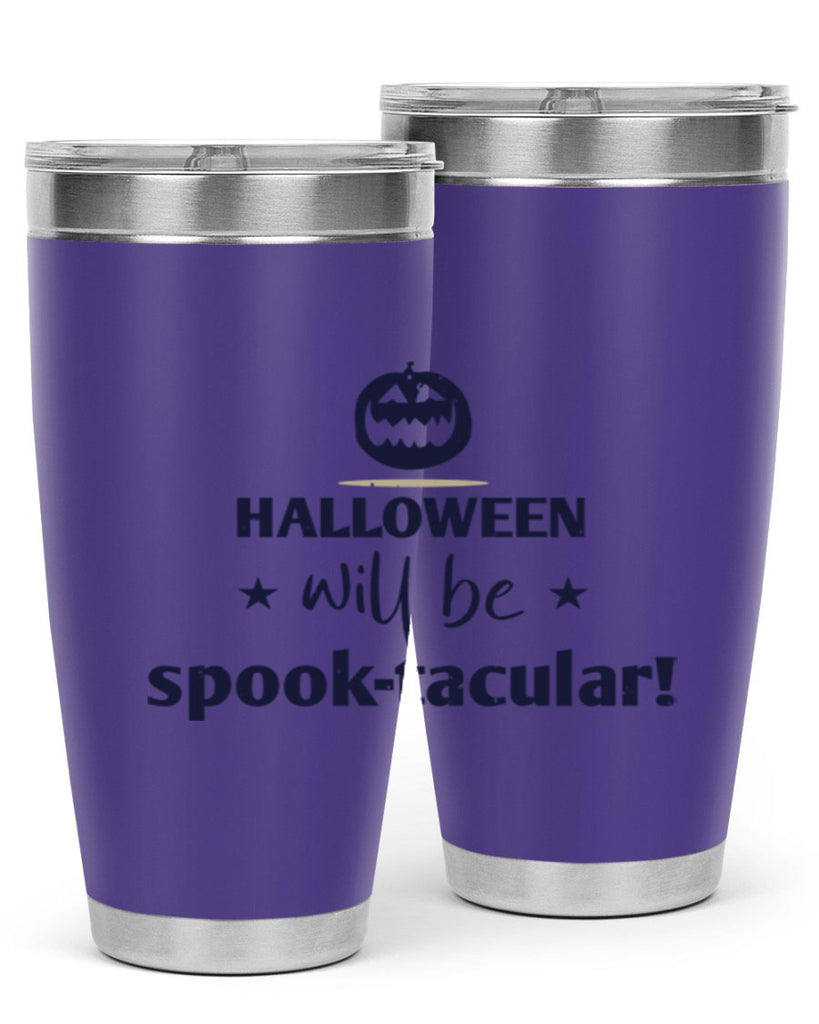 halloween will be spooktacular 156#- halloween- Tumbler