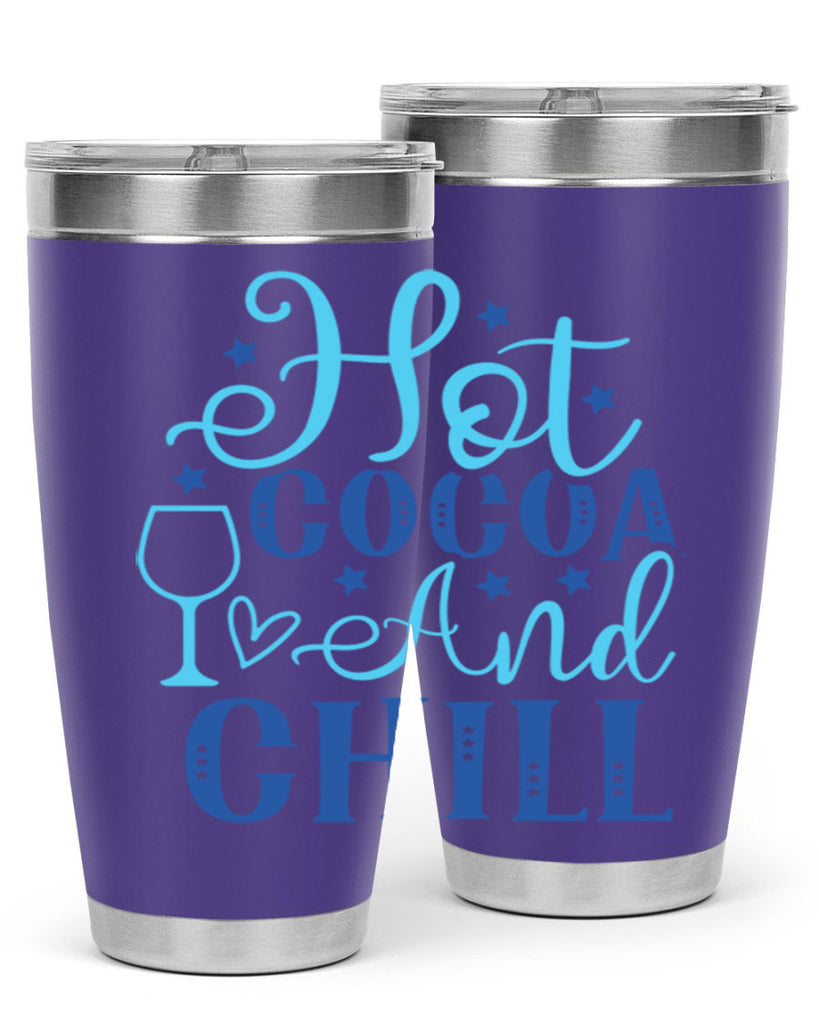 hot cocoa and chill 206#- winter- Tumbler