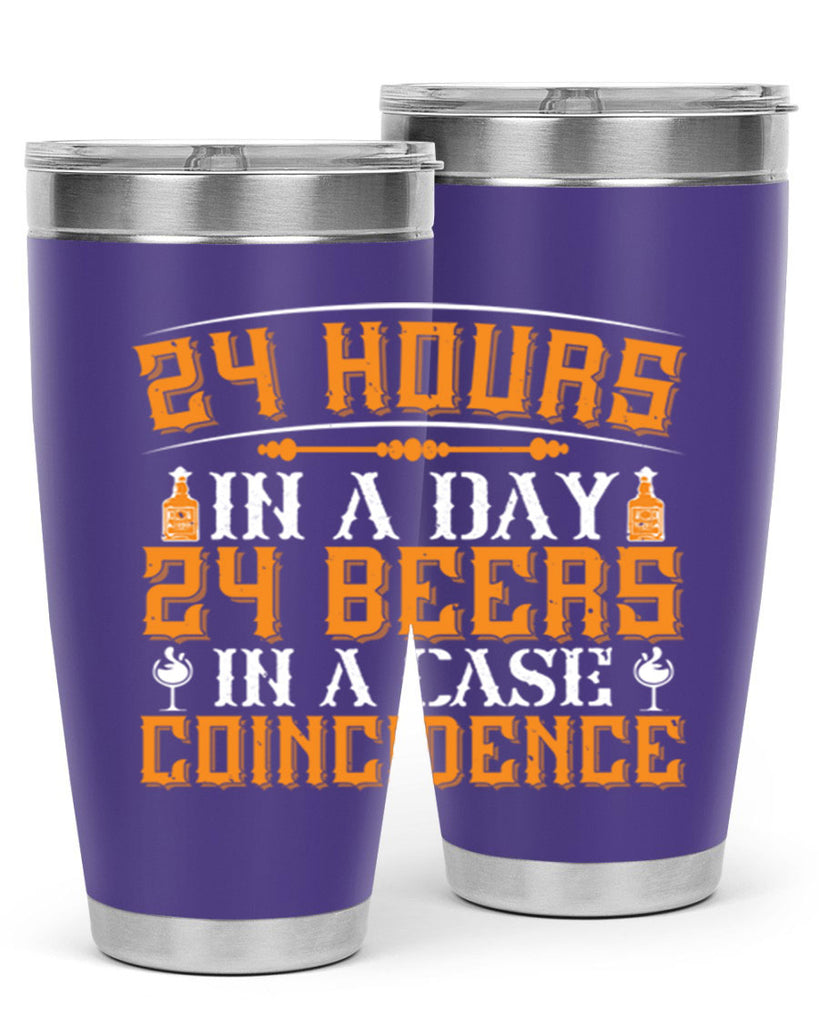hours in a day beers in a case coincidence 56#- drinking- Tumbler