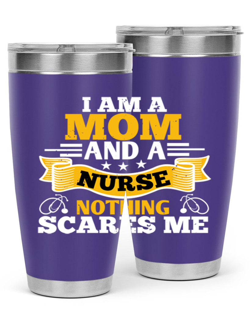 i am amom and a nurse Style 396#- nurse- tumbler