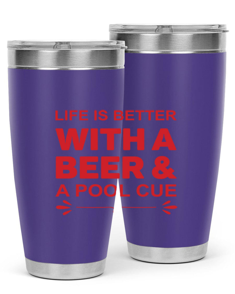 life is better 64#- beer- Tumbler