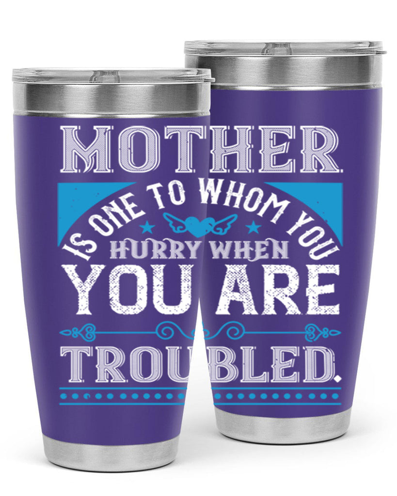 mother is one to whom 67#- mothers day- Tumbler