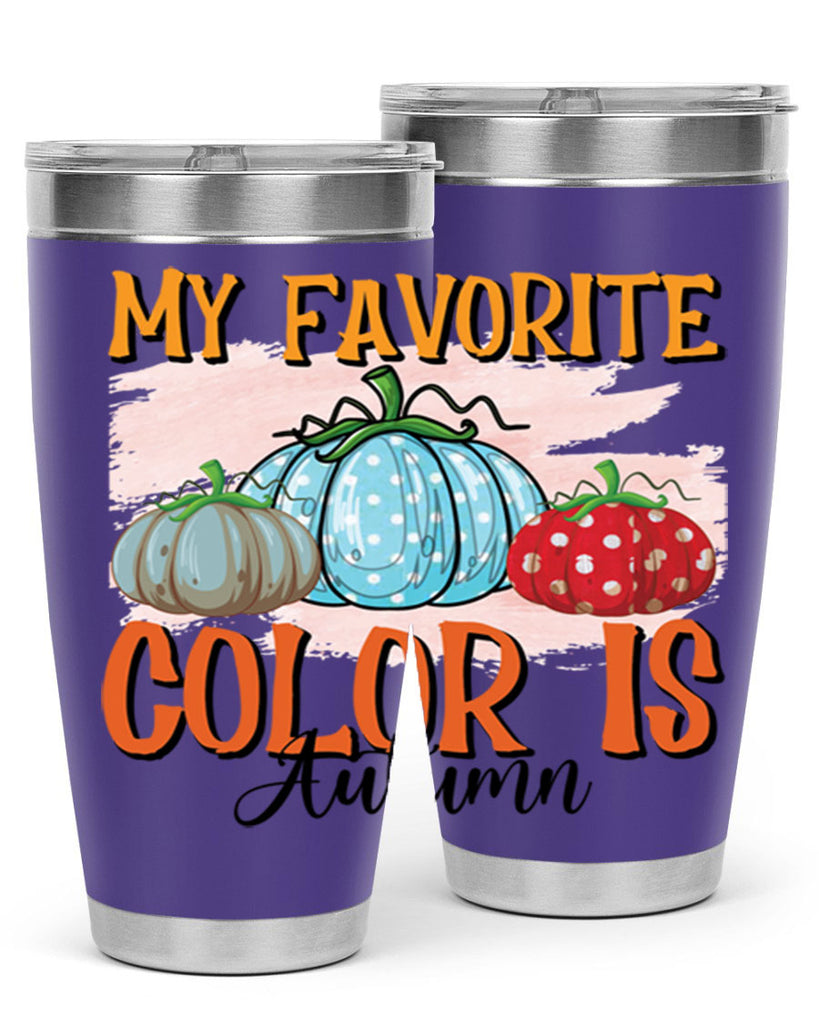 my favorite color is autumn 436#- fall- Tumbler