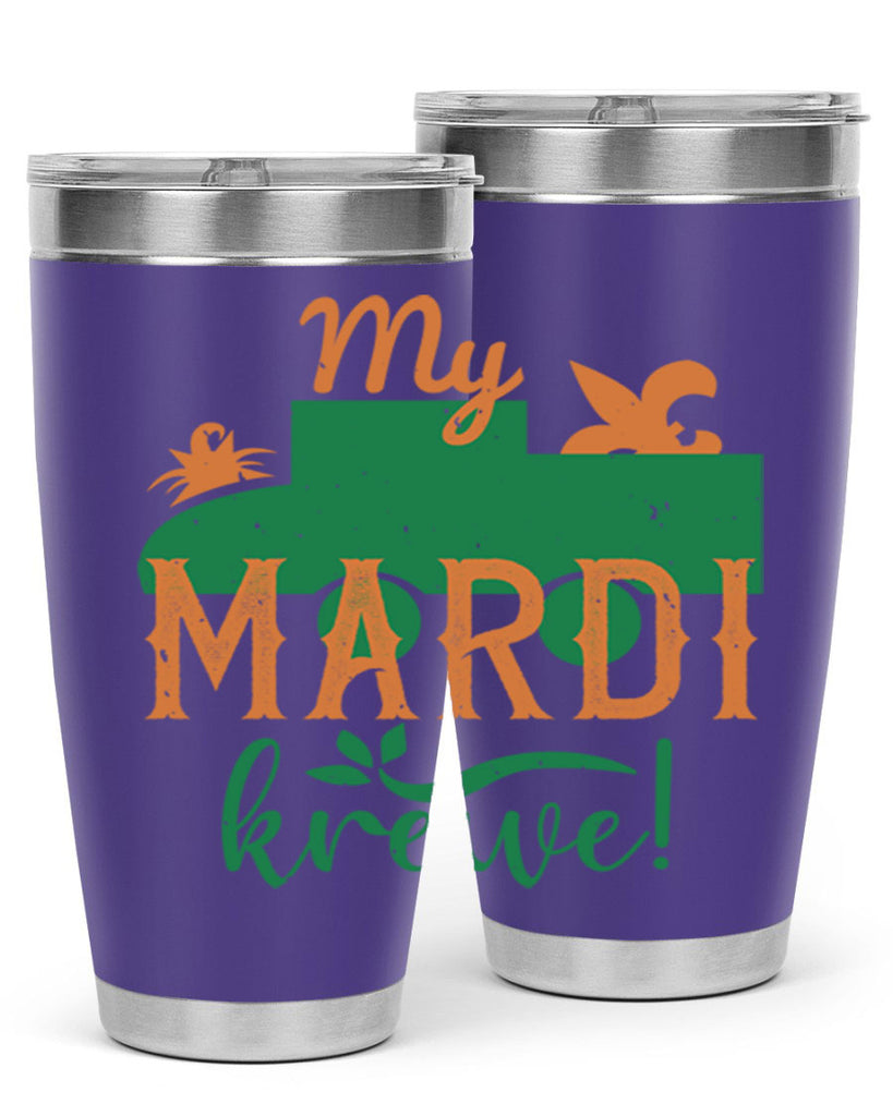 my mardi krewe 43#- mardi gras- Tumbler