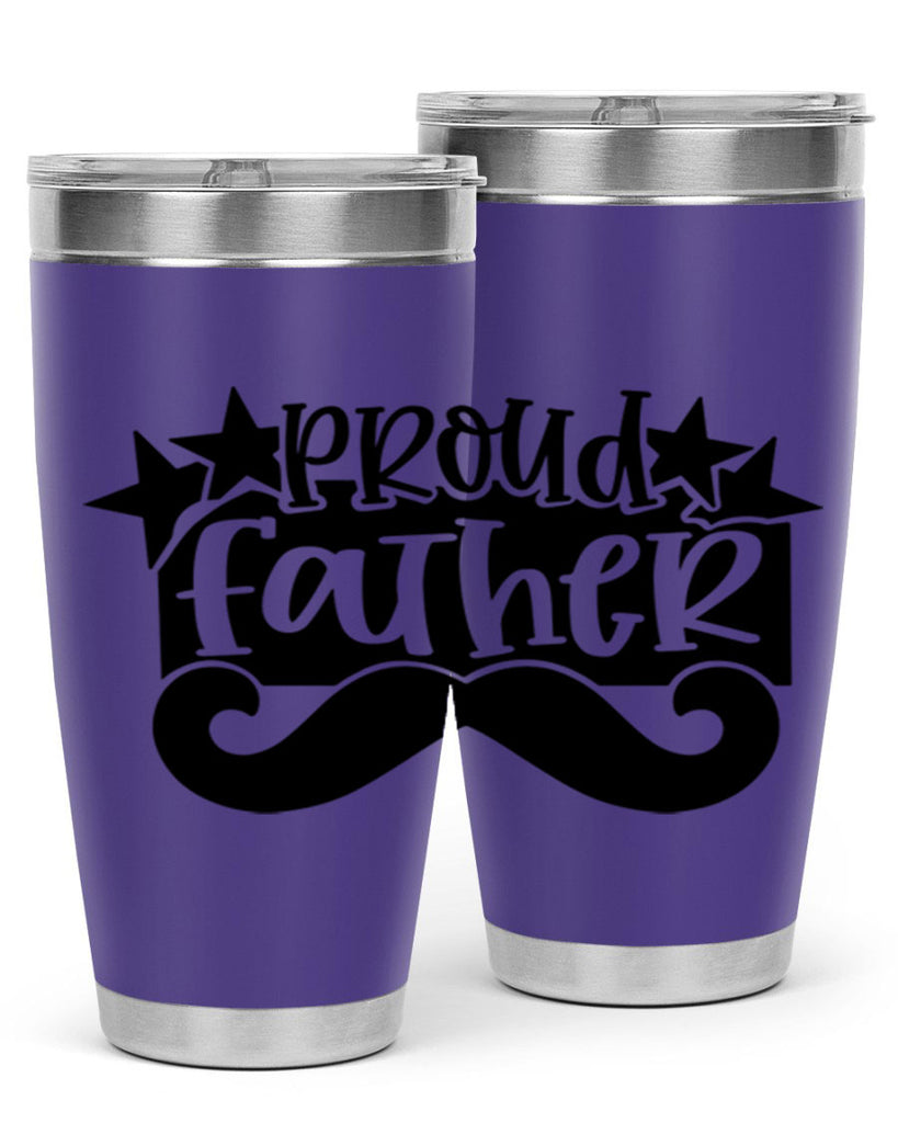 proud father 21#- fathers day- Tumbler