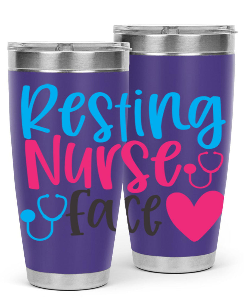 resting nurse face Style Style 56#- nurse- tumbler