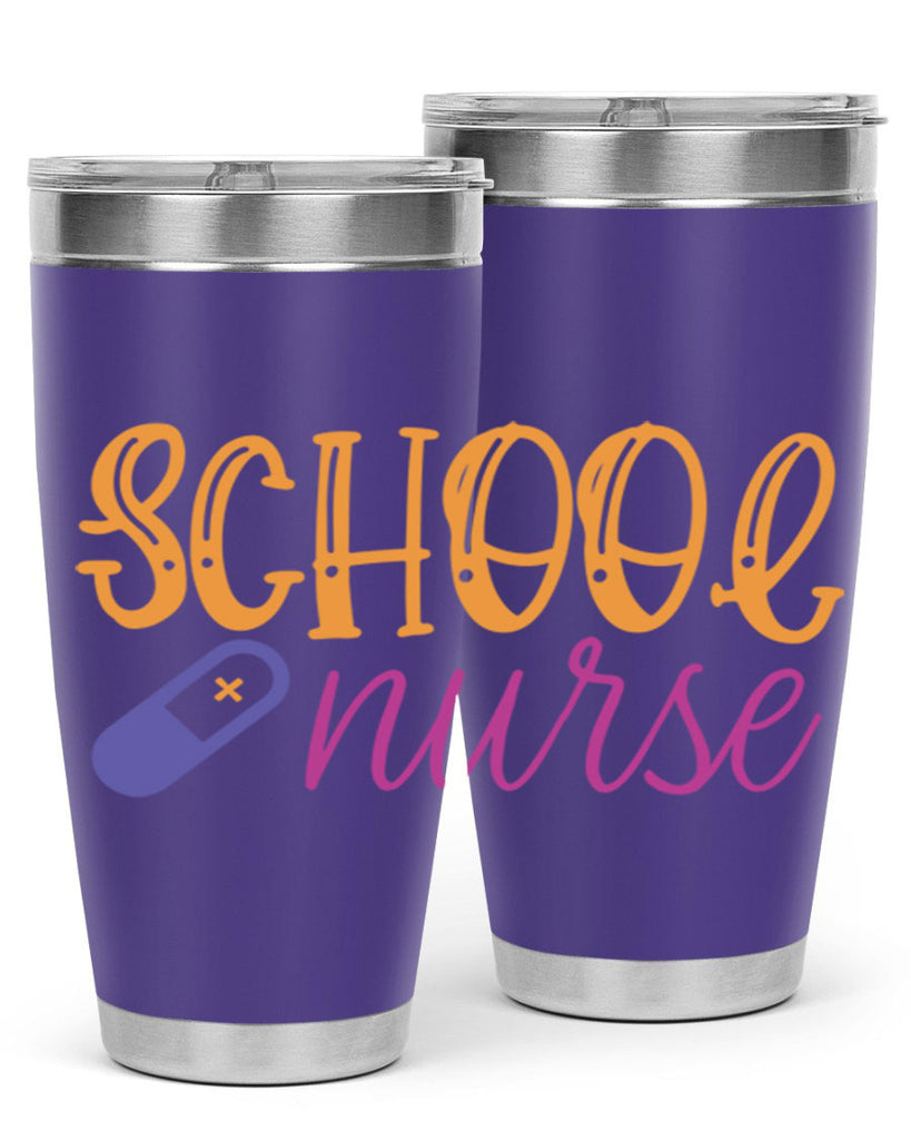 school nurse Style 353#- nurse- tumbler