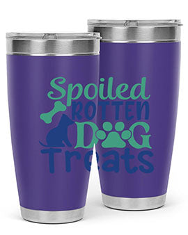 spoiled rotten dog treats Style 62#- dog- Tumbler