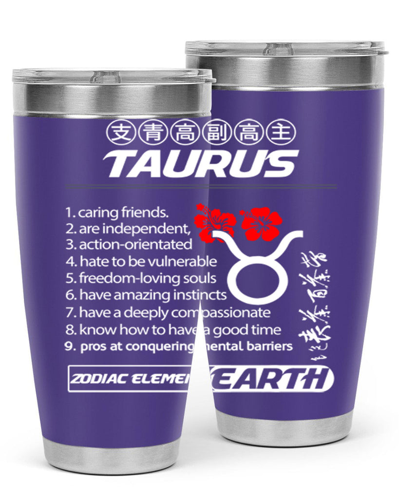 taurus 518#- zodiac- Tumbler