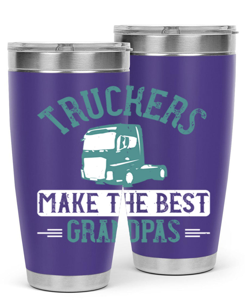 truckers make the best grandpas Style 12#- truck driver- tumbler