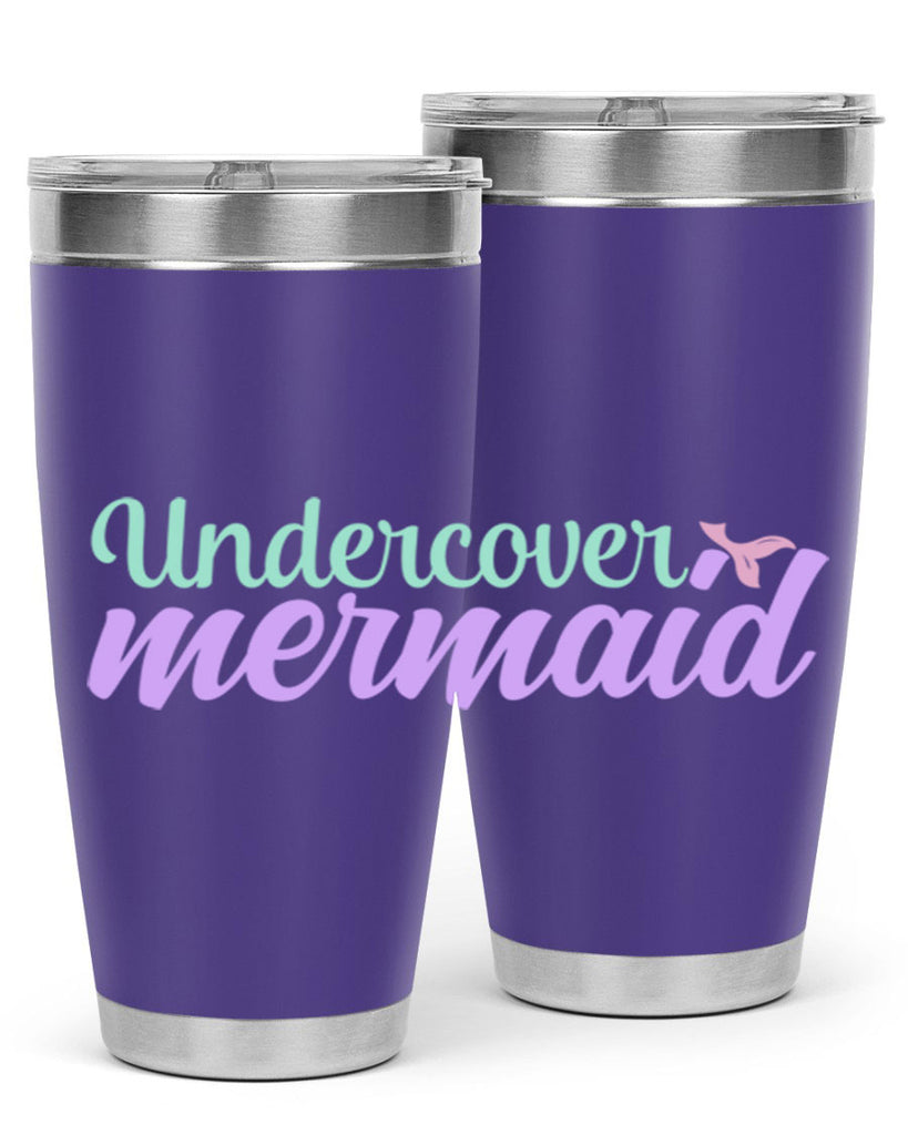 undercover mermaid 8#- mermaid- Tumbler