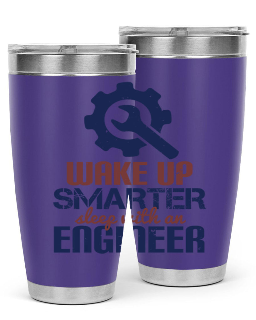 wake up smarter sleep with an engineer Style 31#- engineer- tumbler