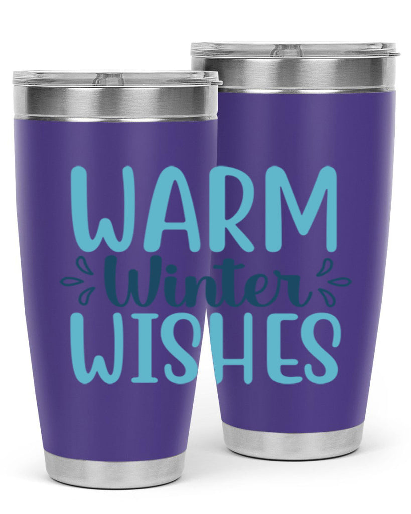 warm winter wishes 455#- winter- Tumbler