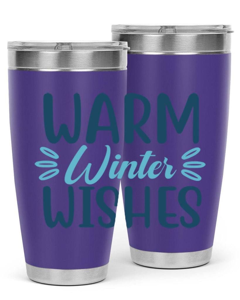 warm winter wishes 456#- winter- Tumbler