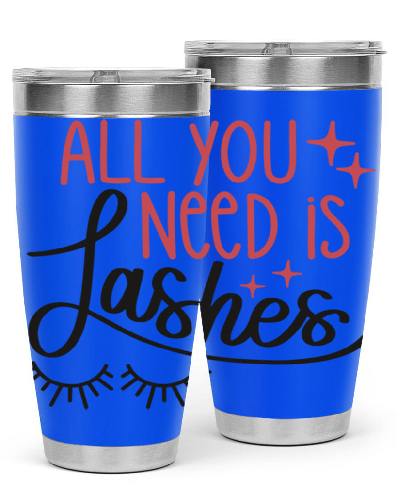 All You Need Is Lashes Style 146#- make up- Tumbler